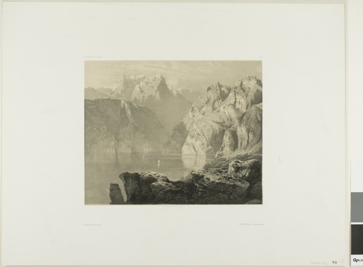 Vierwaldstattersee av Alexandre Calame