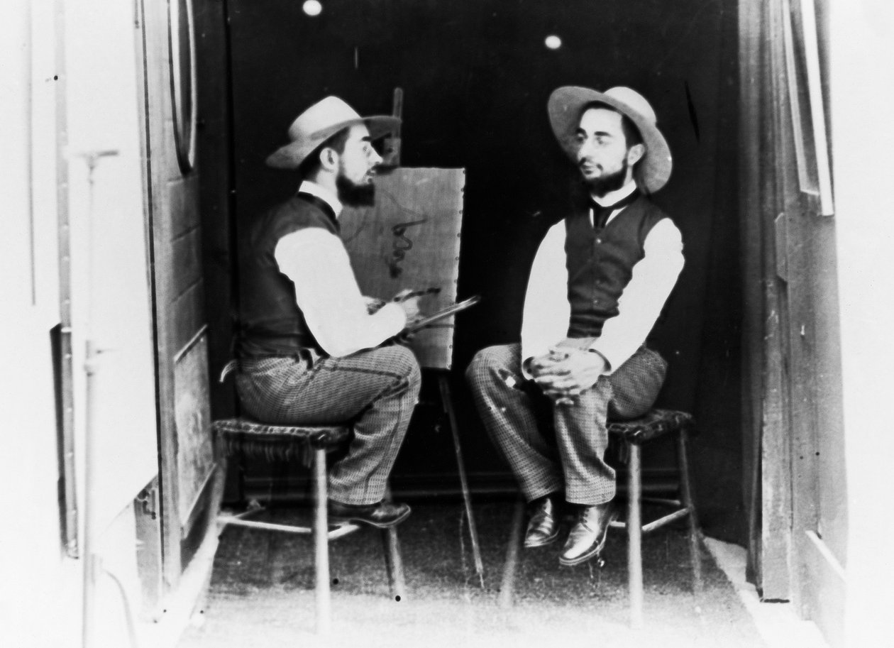 Den franske maleren Henri de Toulouse Lautrec (Albi av Nicolas Toussaint Charlet