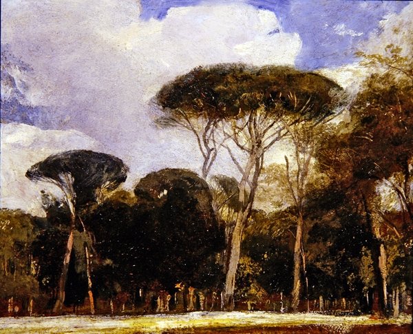 Pamphili Doria, Roma (olje på papir) av Alexandre Gabriel Decamps