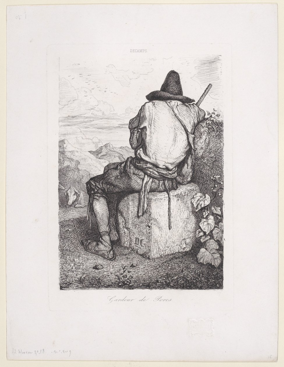 Griseholder, 1843. av Alexandre Gabriel Decamps