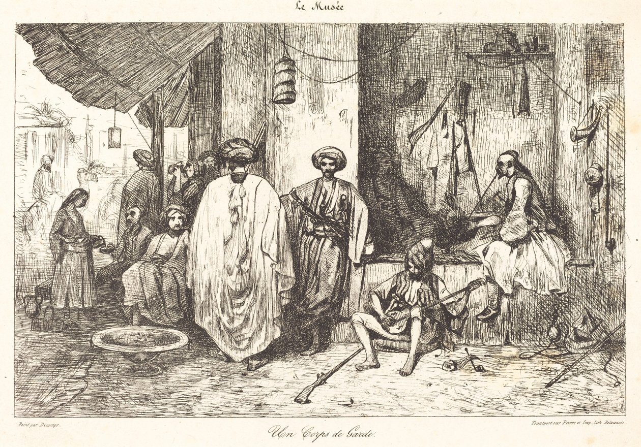 Et vakthus av Alexandre Gabriel Decamps