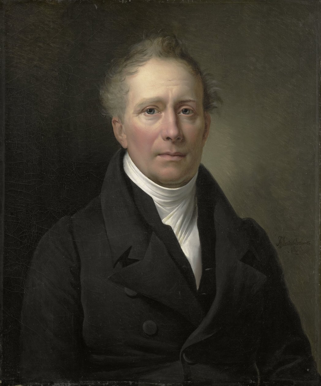 Daniel Francis Schas (1772-1848), medlem av rådet for handel og koloniene fra 1814 til 1820 av Alexandre Jean Dubois Drahonet (signed by artist)