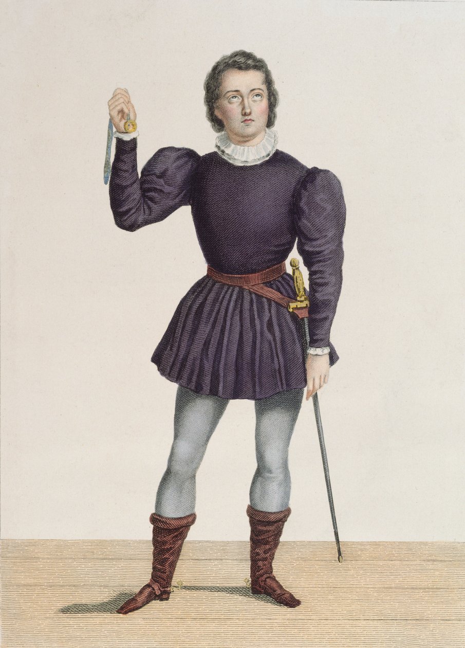 Frederick Lemaitre (1800-76) som Edgard i 