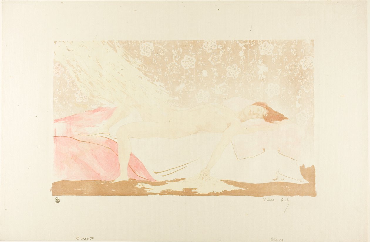 Danaë av Alexandre Lunois