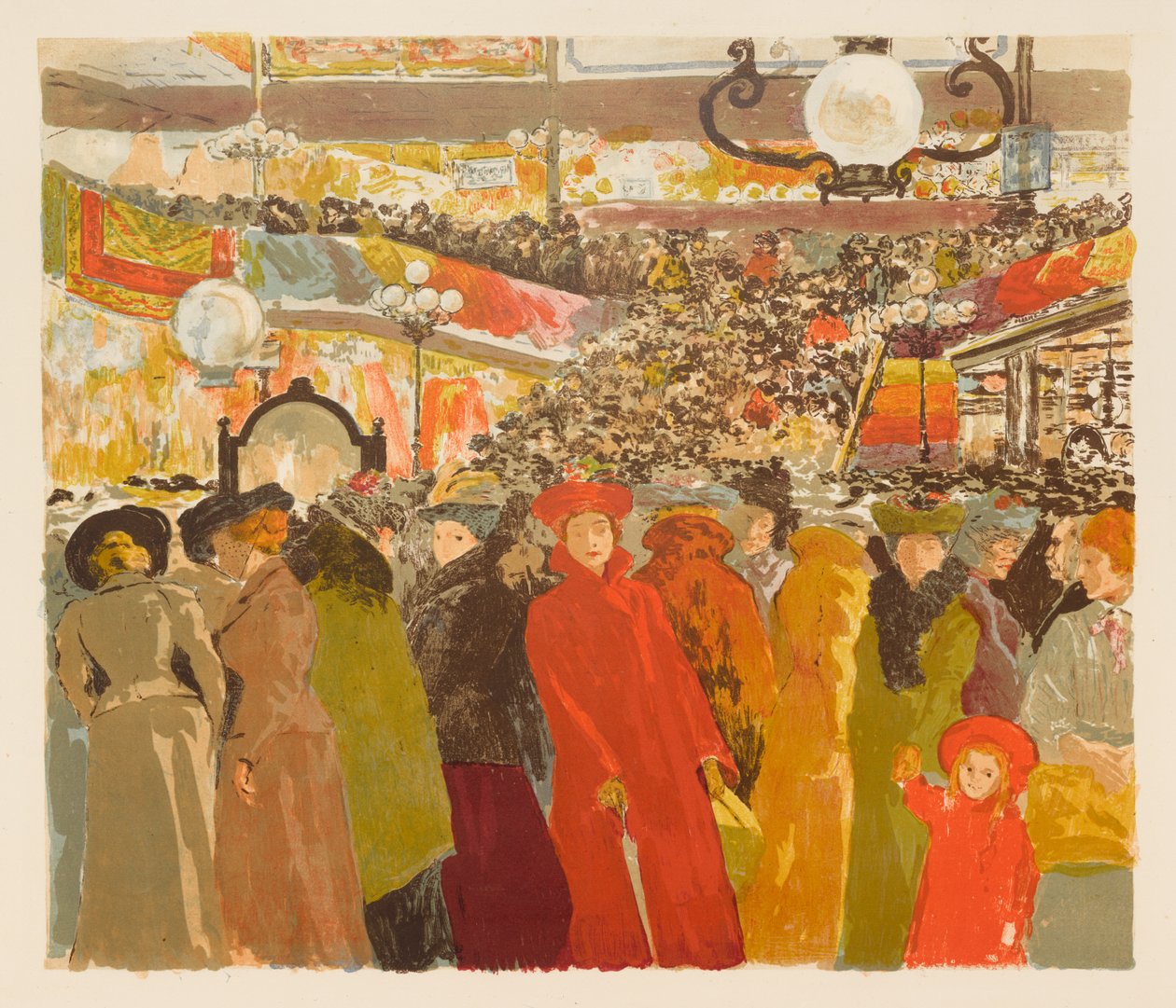 Nyhetsbutikken (utstillingen «Bon Marché») av Alexandre Lunois