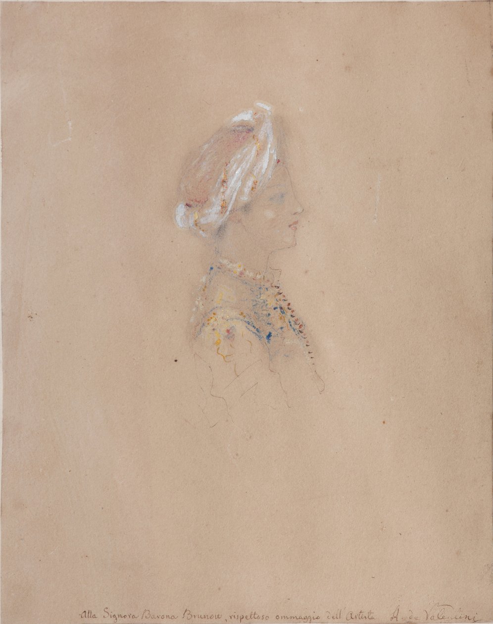 Portrett av storhertug Nikolai Nikolayevich av Russland 1831–1891, 1830–1840-årene av Alexandre de Valentini