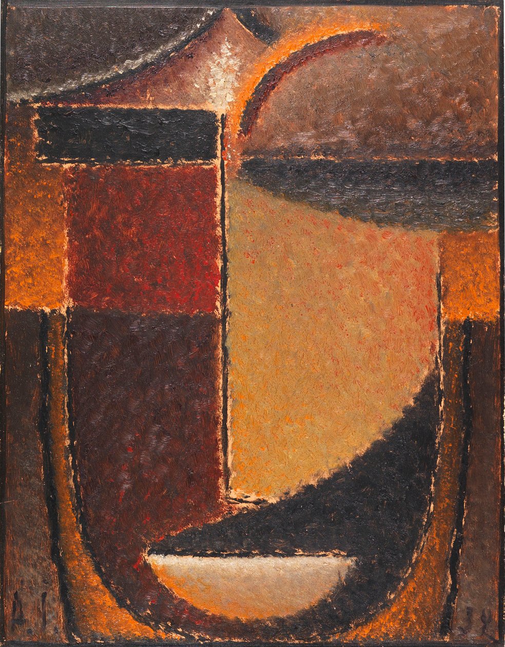 Abstrakt hode: Orient, 1932. av Alexei Javlensky von
