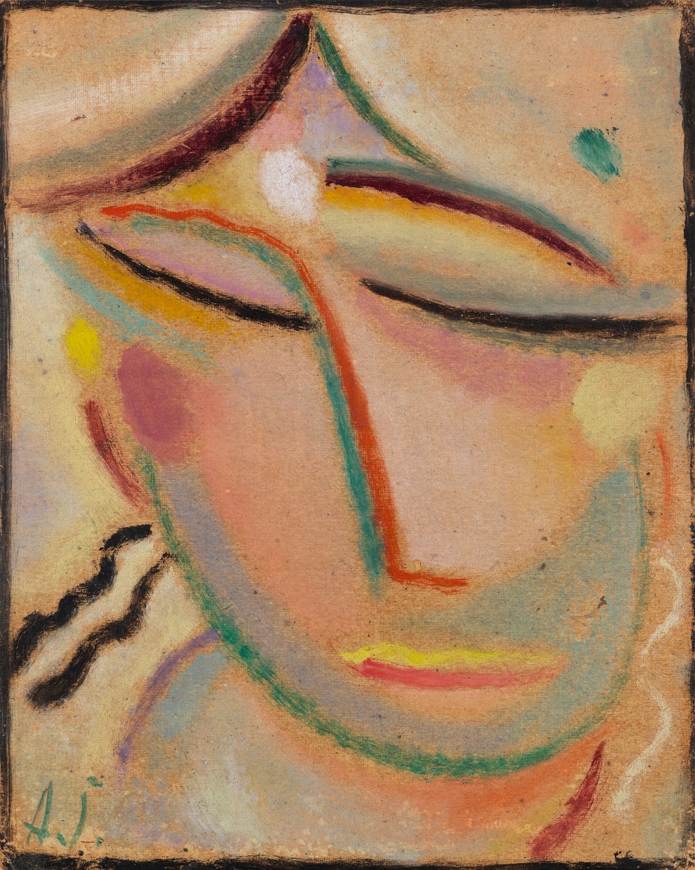 Lite hode, ca. 1922. av Alexei Javlensky von