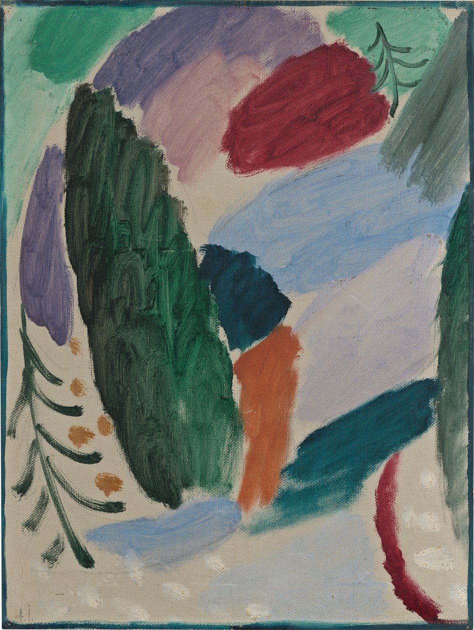 Frosty Day, 1915. av Alexej von Jawlensky