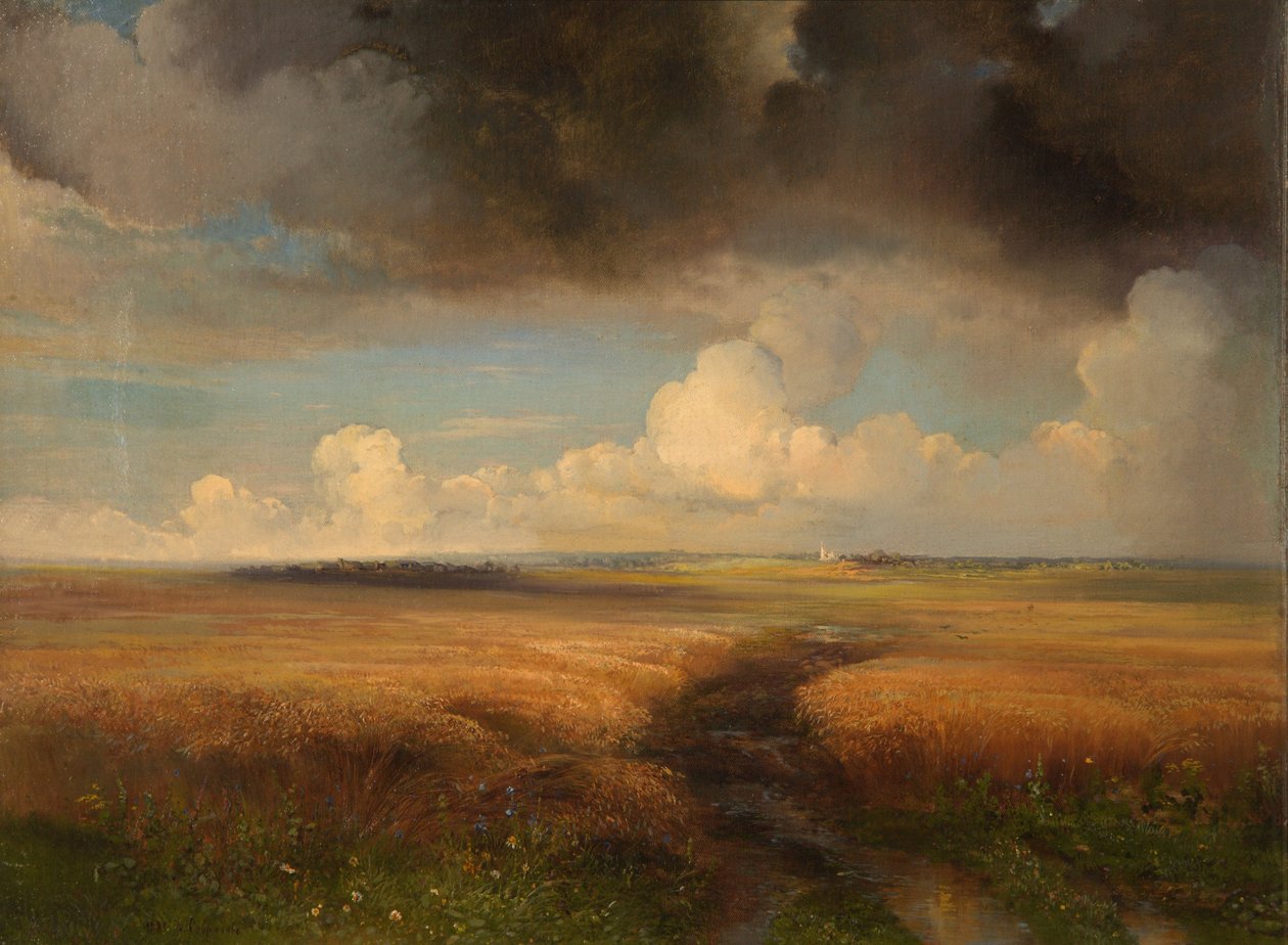 Rugmark, 1881. av Alexei Kondratyevich Savrasov