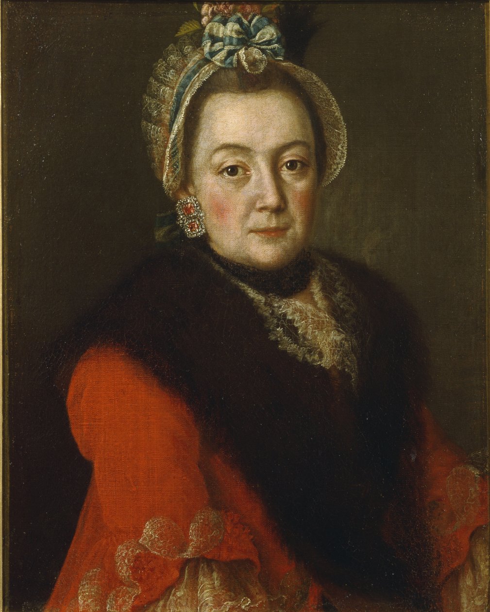 Portrett av Anna Ivanovna Kolycheva, 1768 av Alexei Petrovich Antropov