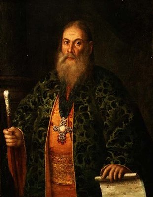 Portrett av Fjodor Dubyansky av Alexei Petrovich Antropov