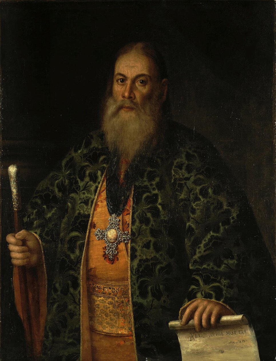 Portrett av Fjodor Dubyansky, 1761 av Alexei Petrovich Antropov