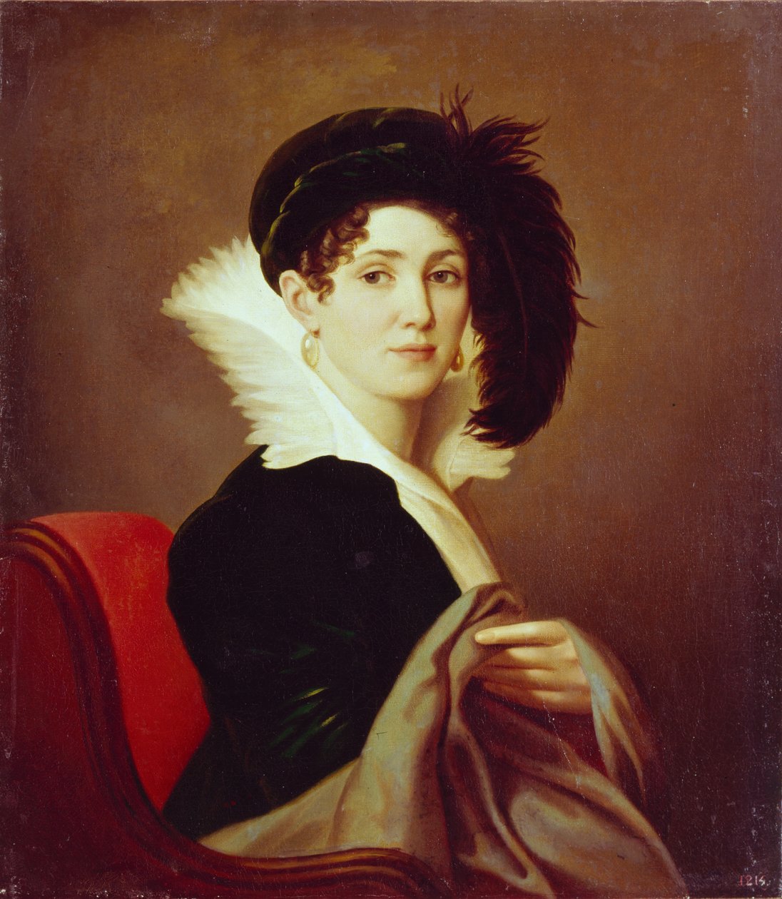 Portrett av Maria Petrovna Buyalskaya, 1824 av Alexei Yegorovich Yegorov