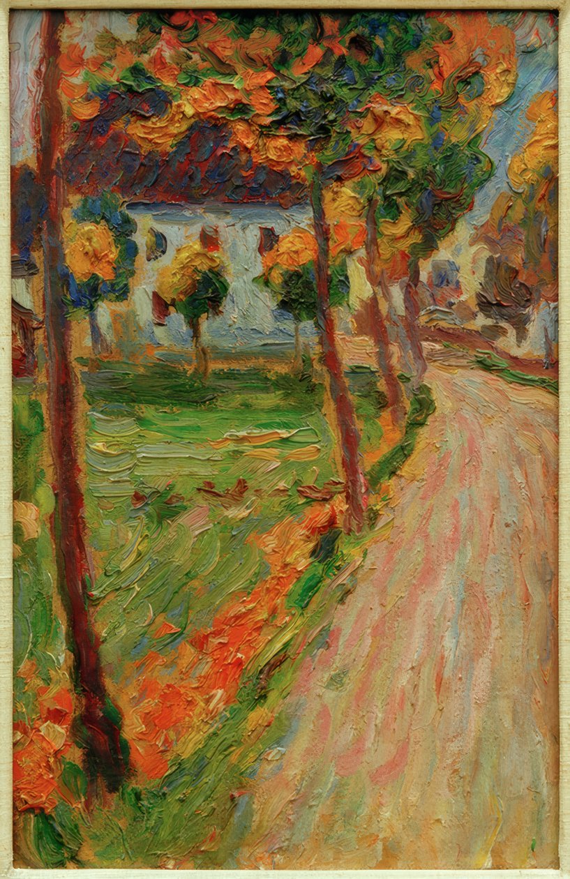 A. v. Jawlensky, Landstraße av Alexej von Jawlensky