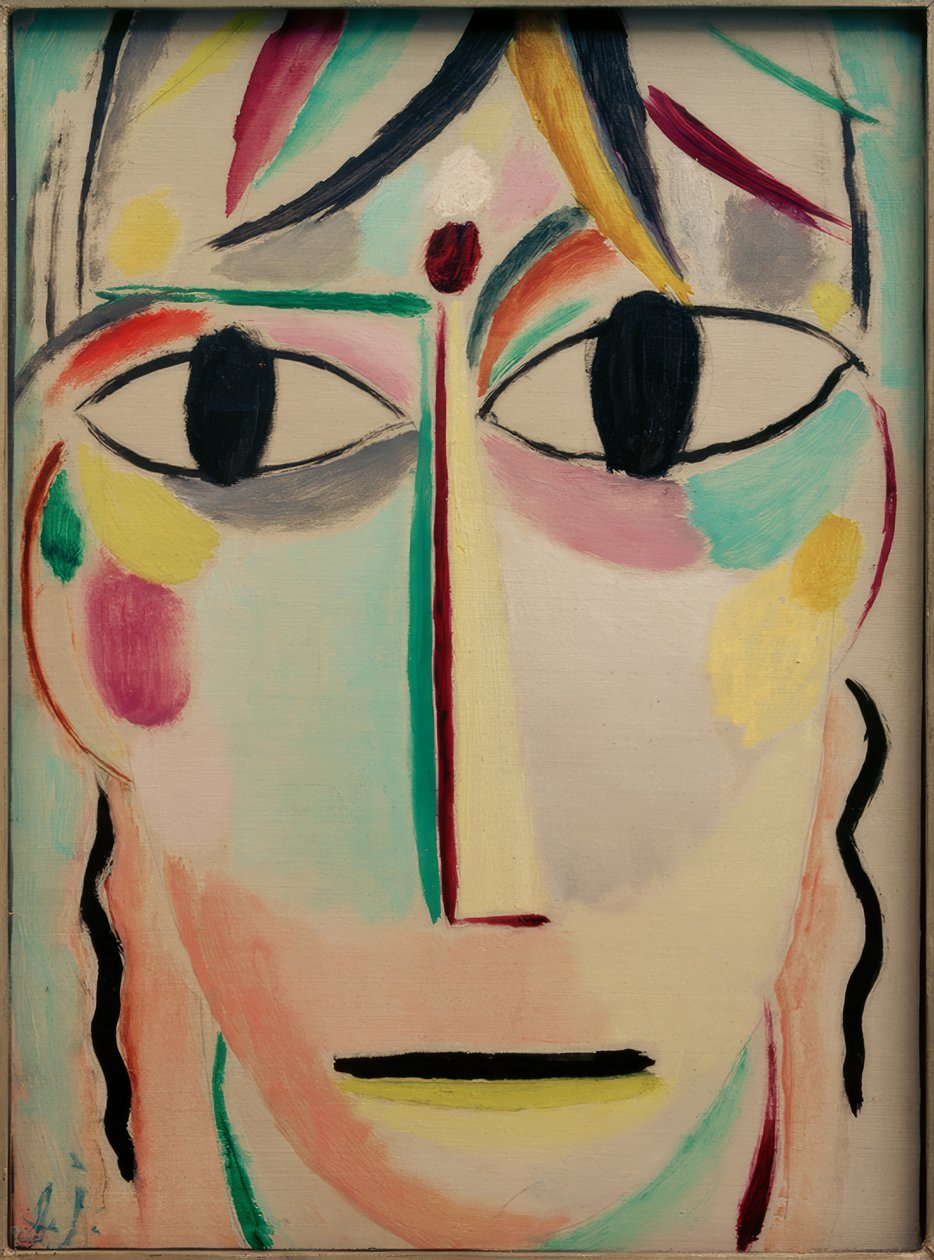 Frelserens ansikt: forventning av Alexej von Jawlensky