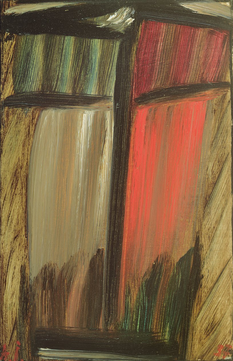 Stor meditasjon 68, 1937 av Alexej von Jawlensky