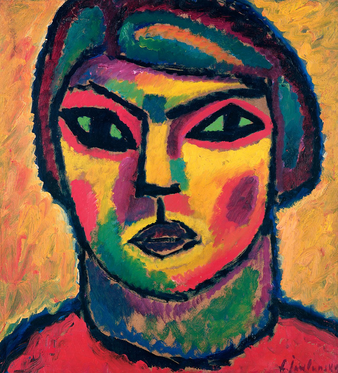 Forfall, ca. 1912 av Alexej von Jawlensky