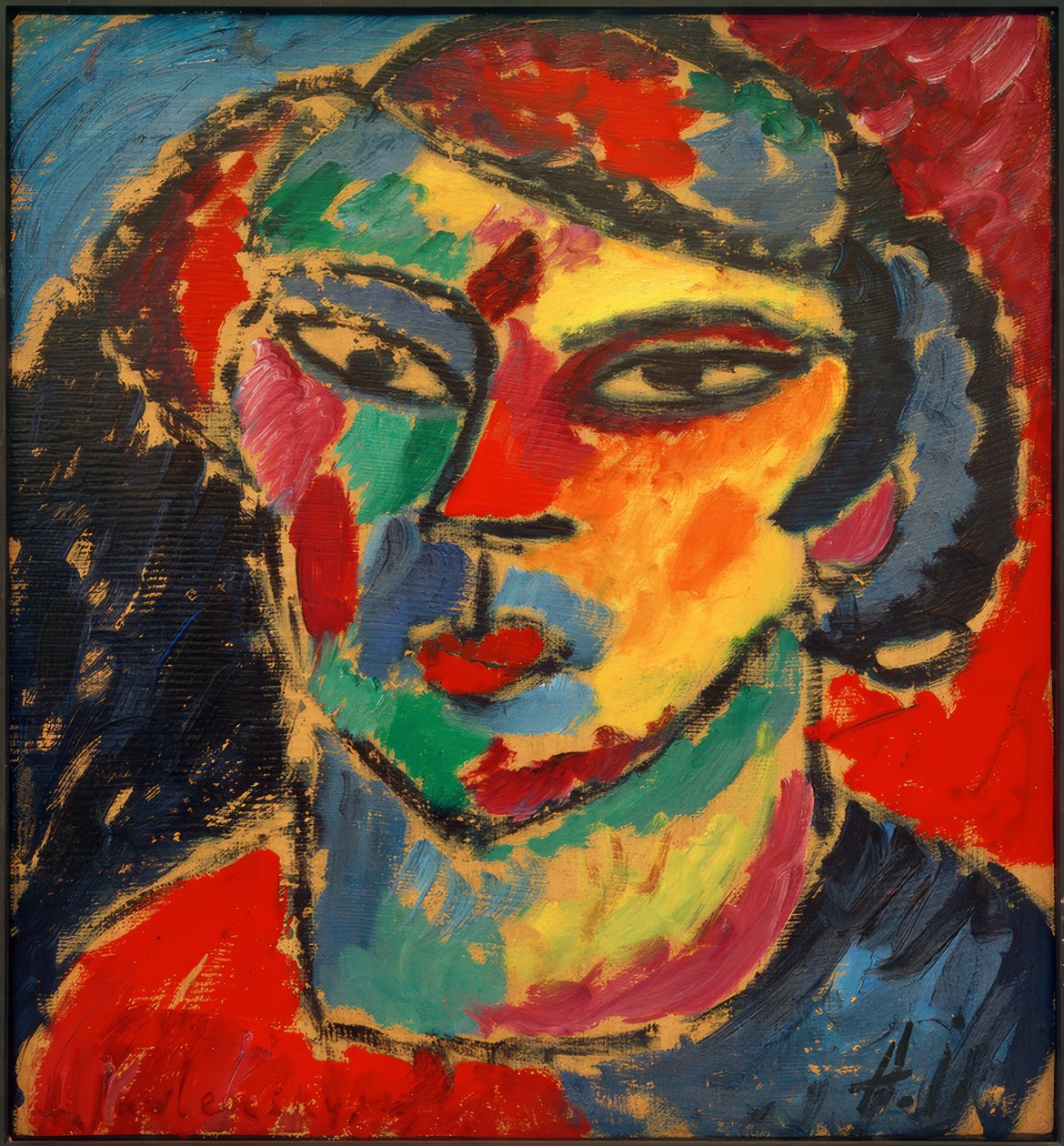 Sarazenin av Alexej von Jawlensky