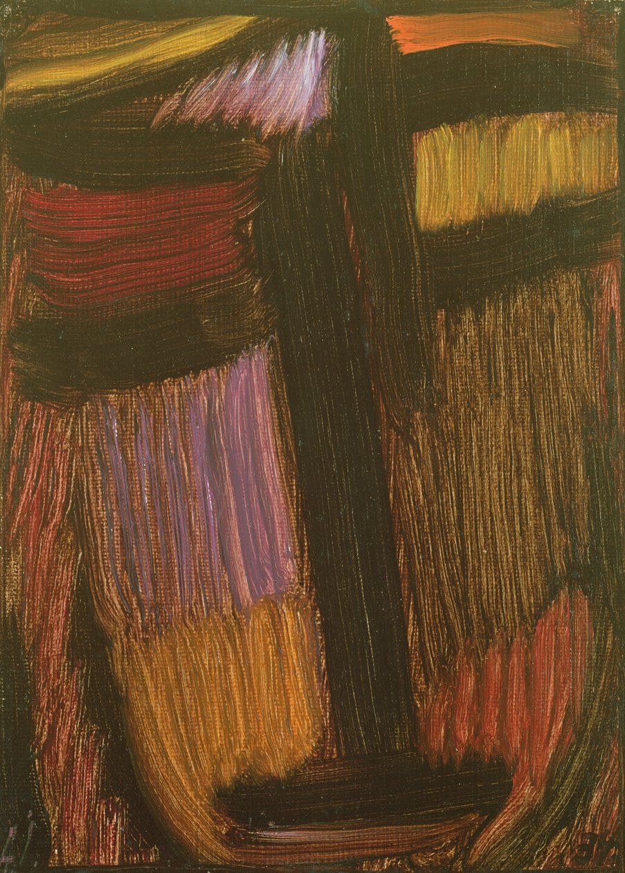 Liten meditasjon, 1934 av Alexej von Jawlensky