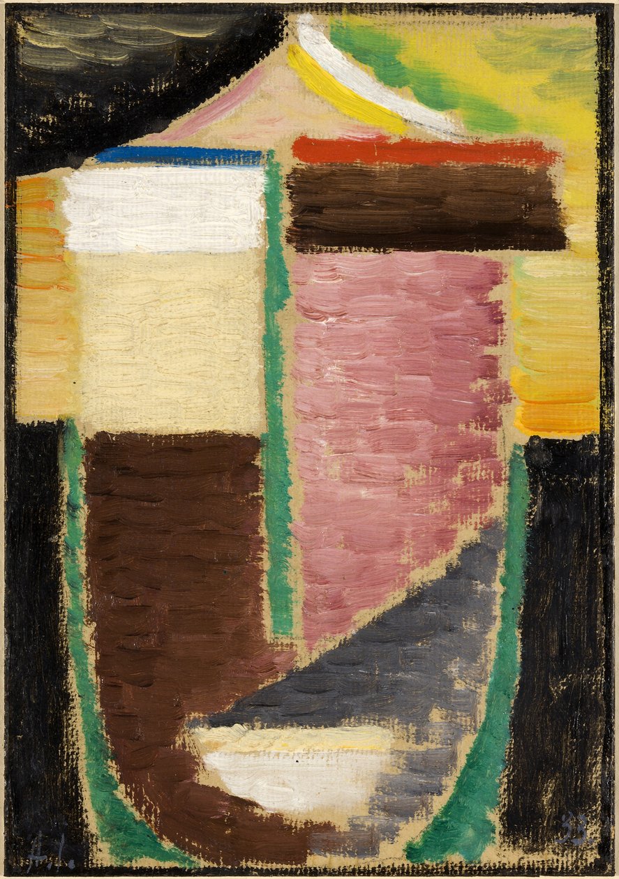 Abstrakt hode, 1933 av Alexej von Jawlensky