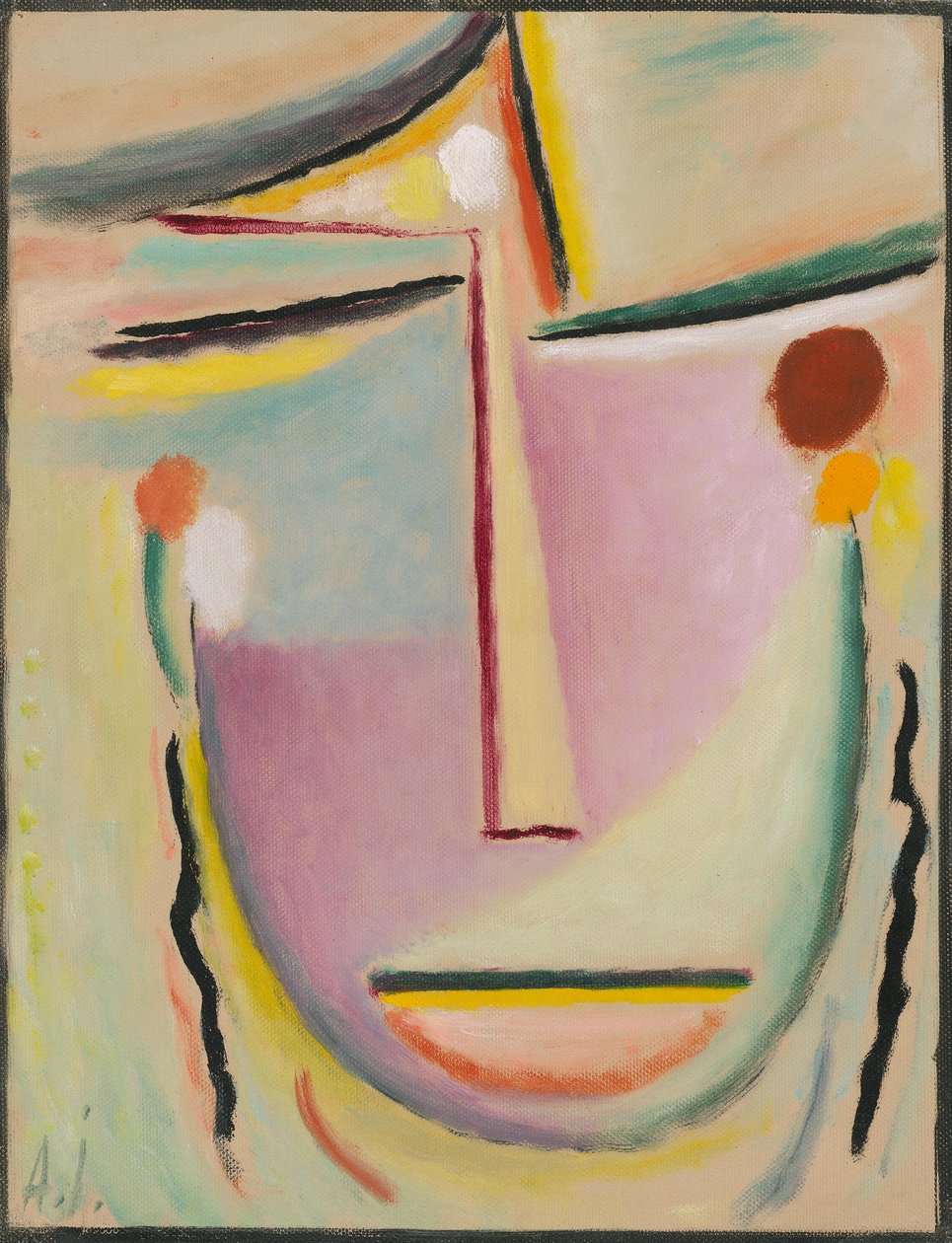 Abstrakt hode av Alexej von Jawlensky