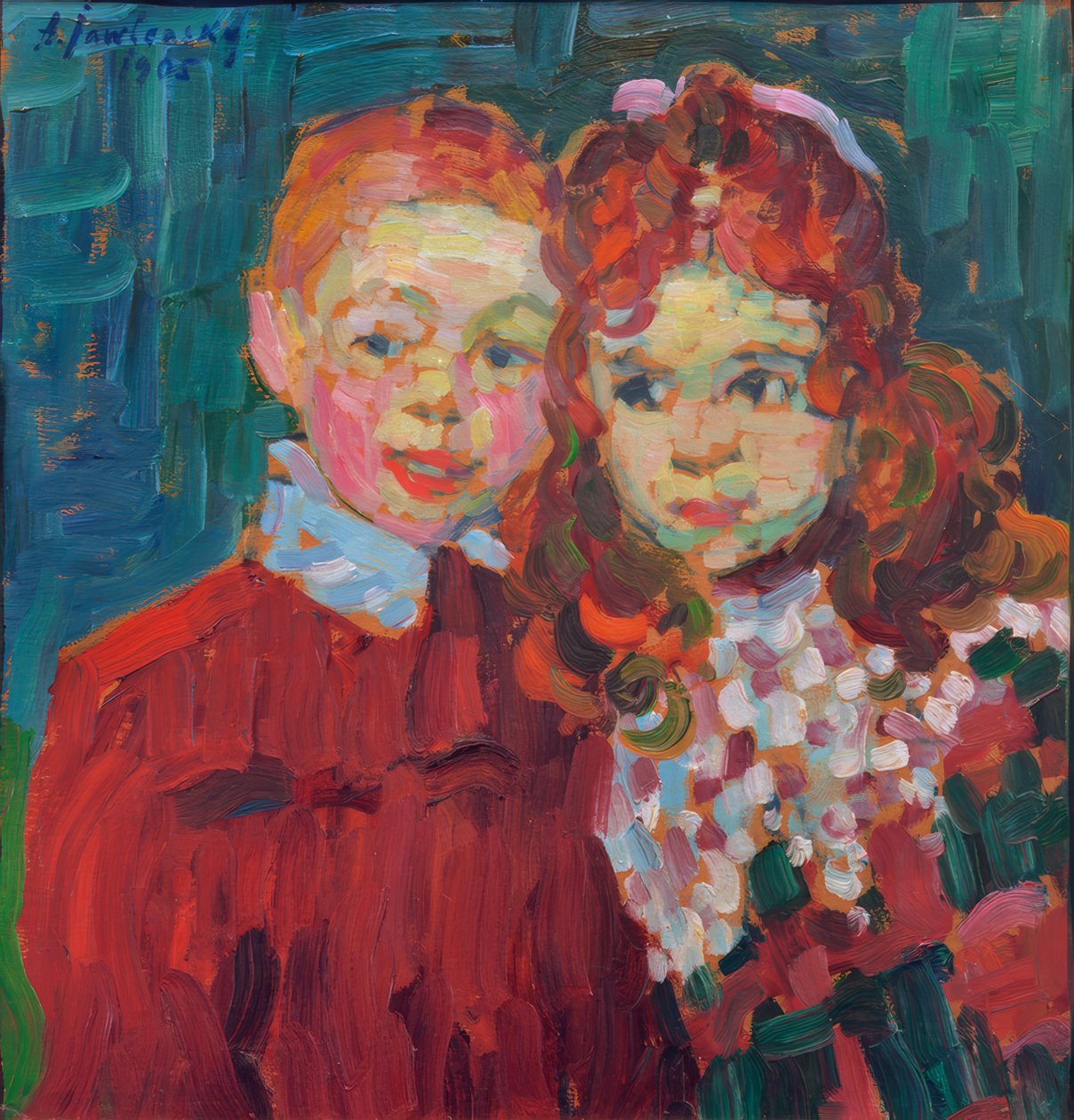 André og Katja av Alexej von Jawlensky