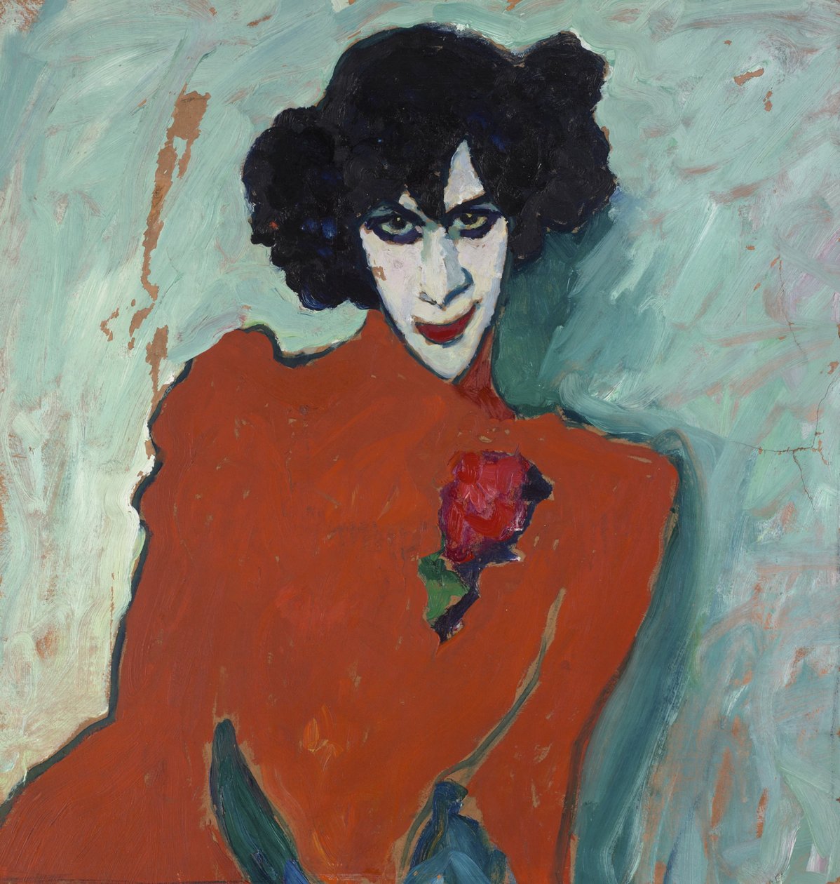 Portrett av danseren Alexander Sacharoff av Alexej von Jawlensky