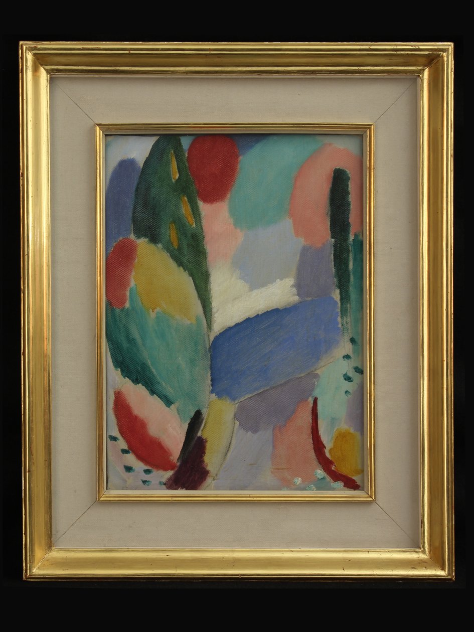 Blue Street, 1916 av Alexej von Jawlensky