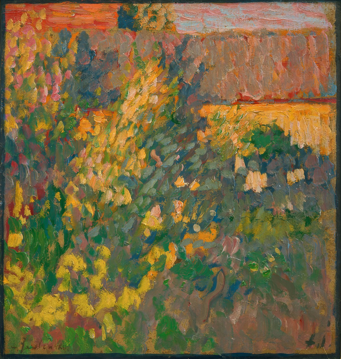 Blomstrende hage av Alexej von Jawlensky