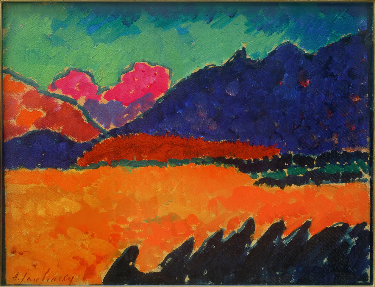 Dalen - Murnau av Alexej von Jawlensky
