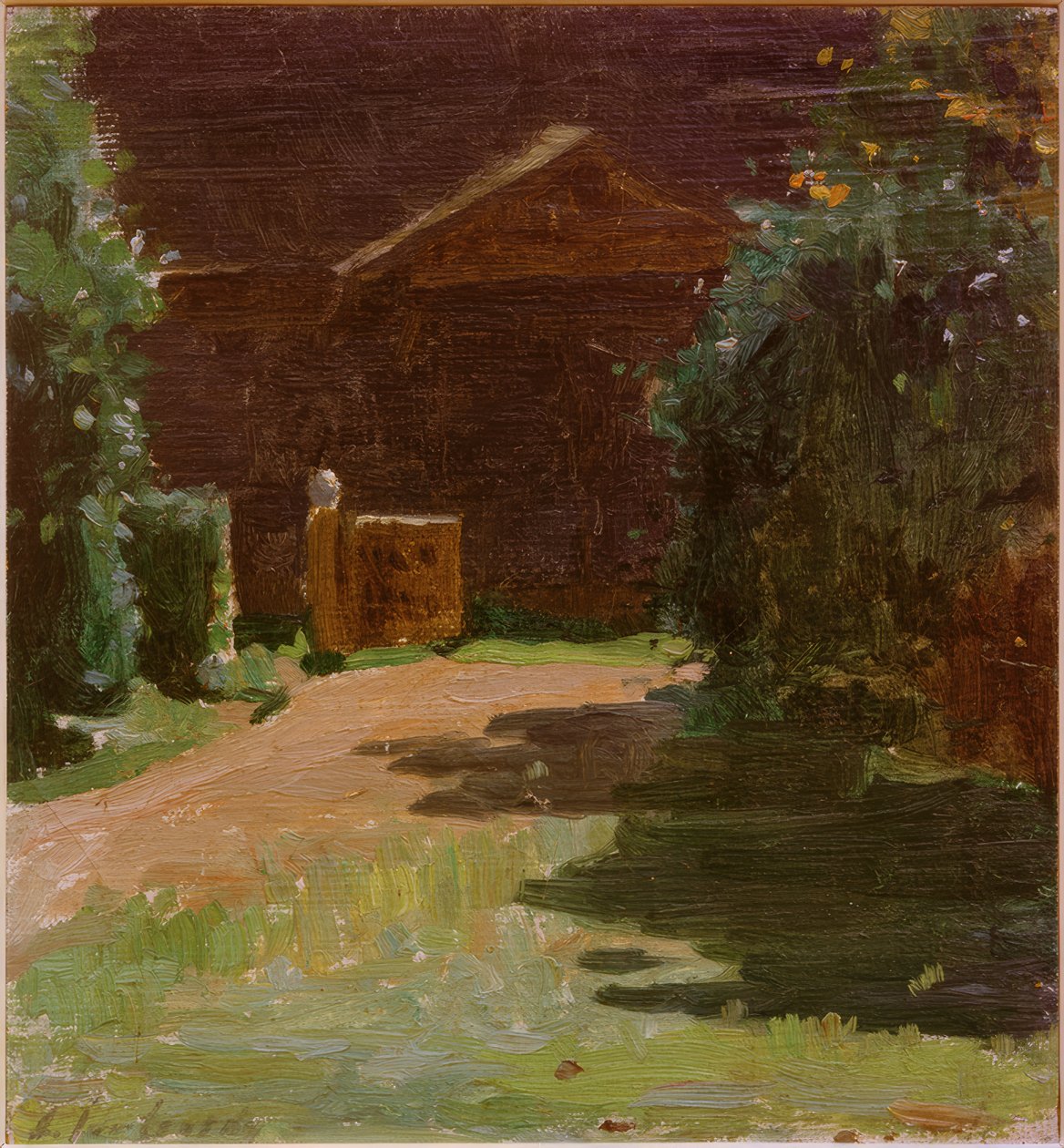 Inngang til Ansbaki Castle av Alexej von Jawlensky