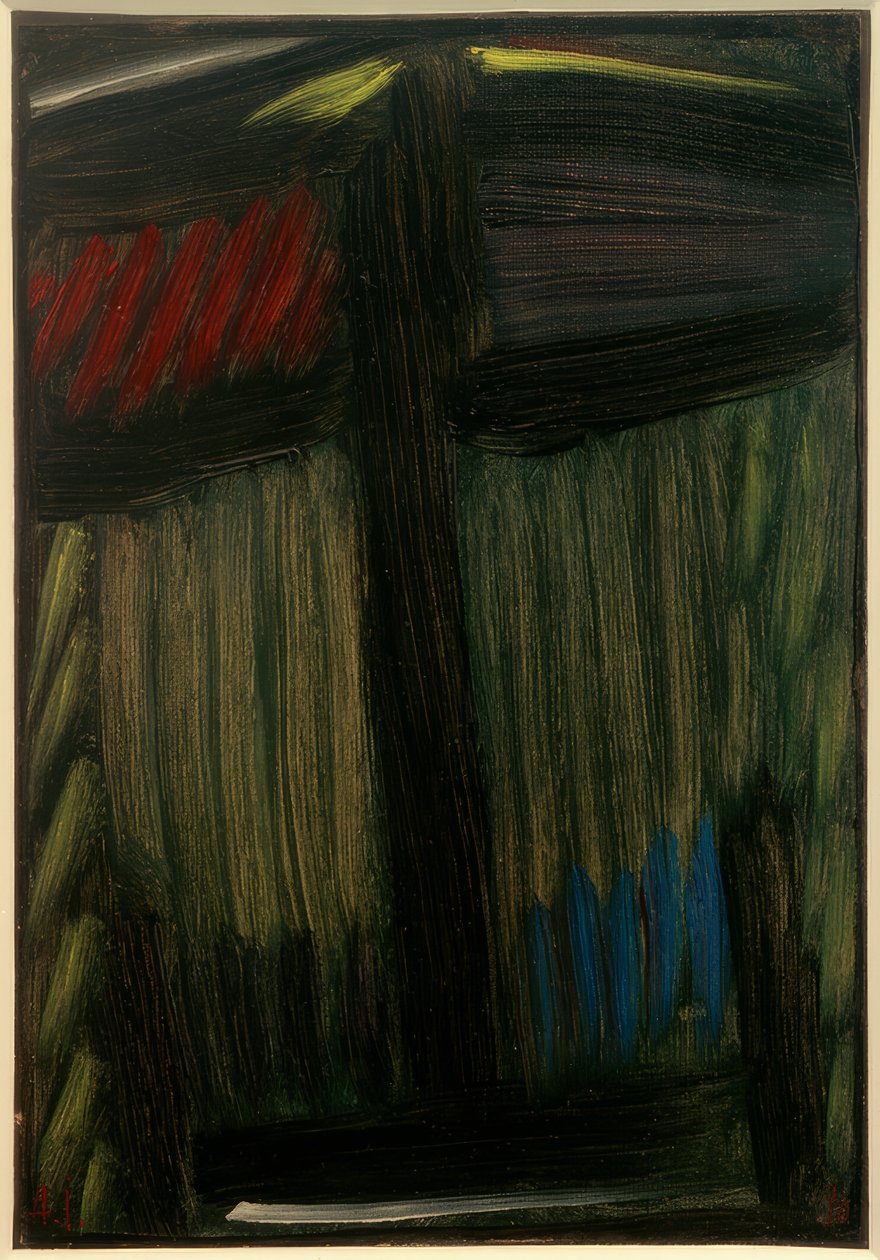 Flott meditasjon: vinternatten av Alexej von Jawlensky