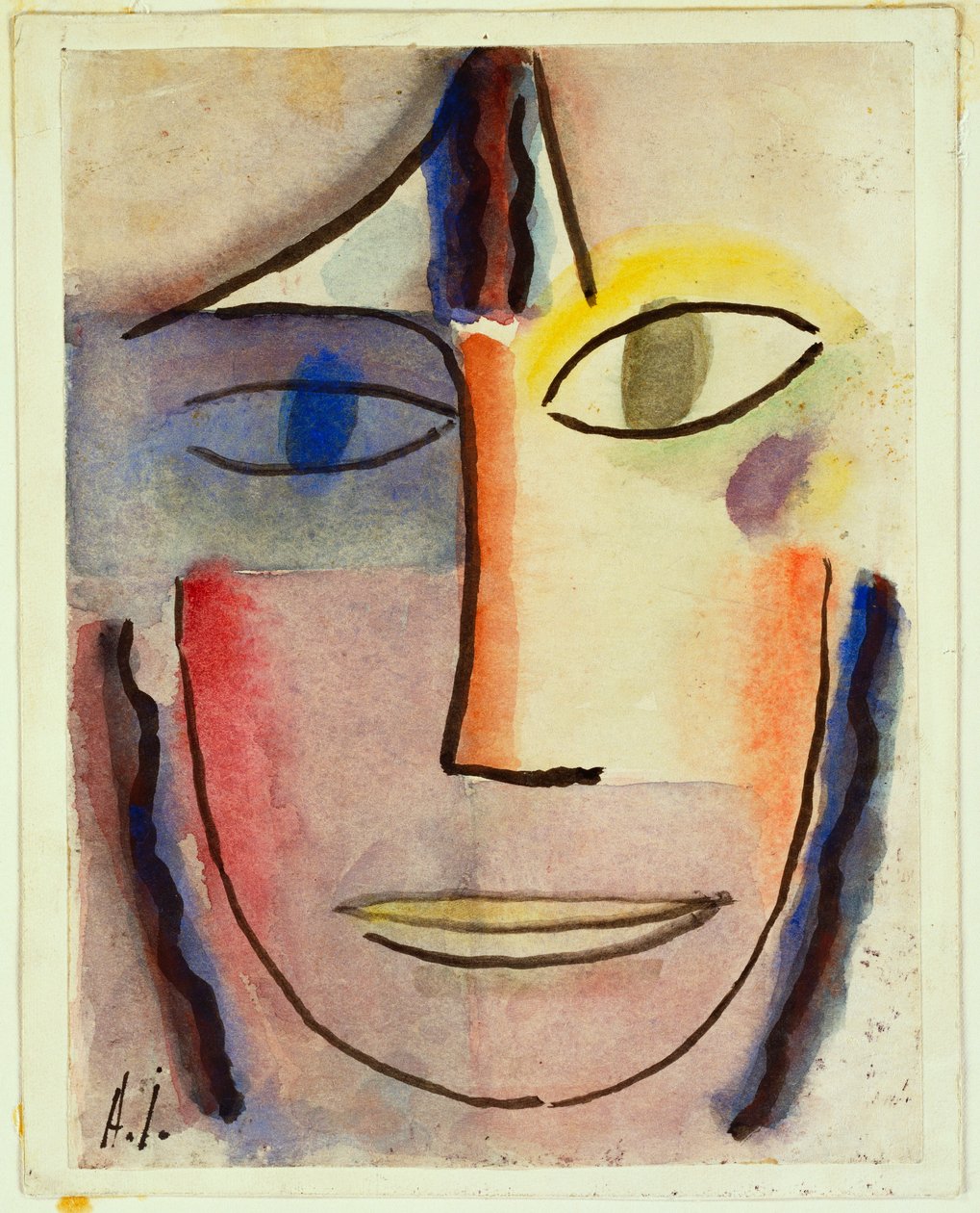 Leder, 1920 av Alexej von Jawlensky