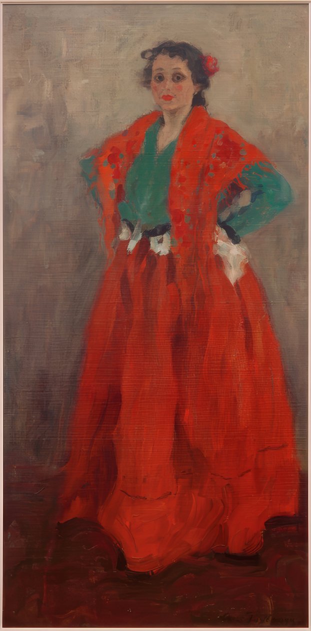 Helene i spansk kostyme av Alexej von Jawlensky