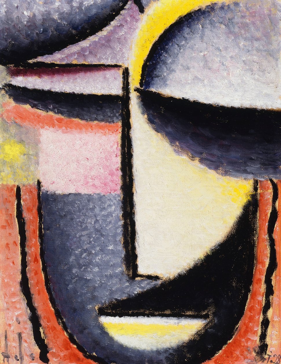 Indre syn, 1928 av Alexej von Jawlensky