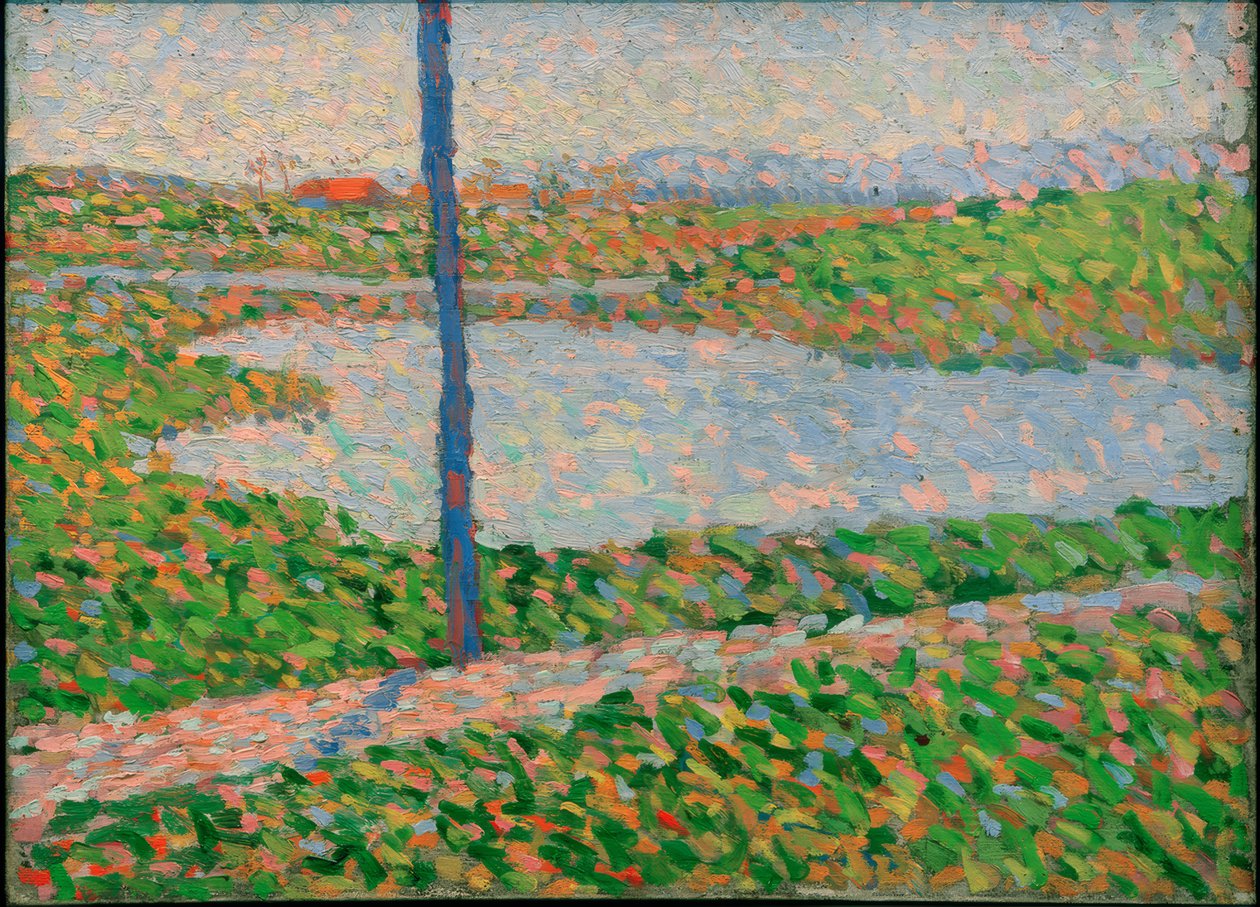 Landskap med innsjø av Alexej von Jawlensky