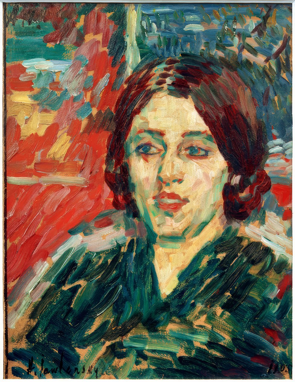 Madame Curie I av Alexej von Jawlensky