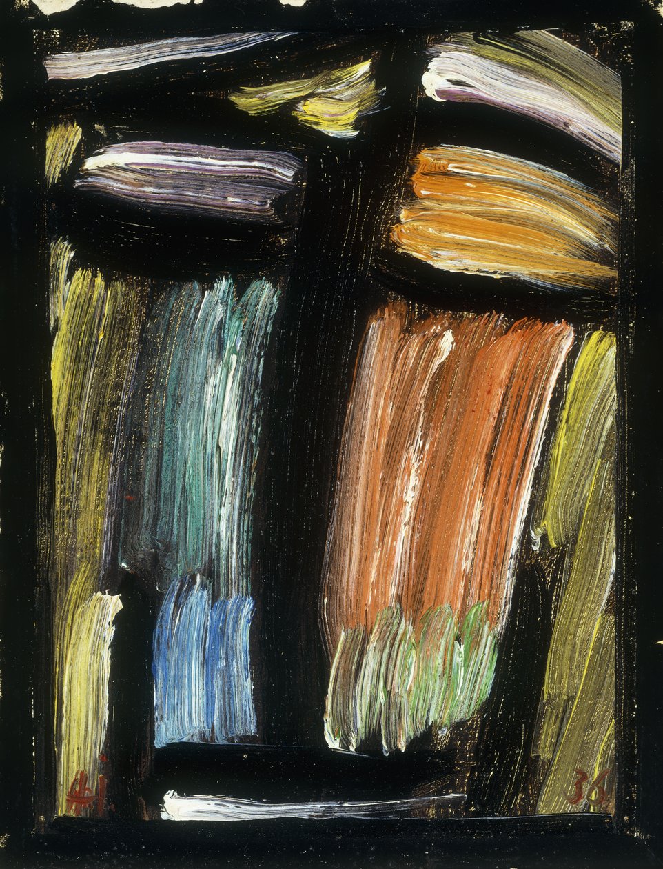 Meditasjon, 1936 av Alexej von Jawlensky