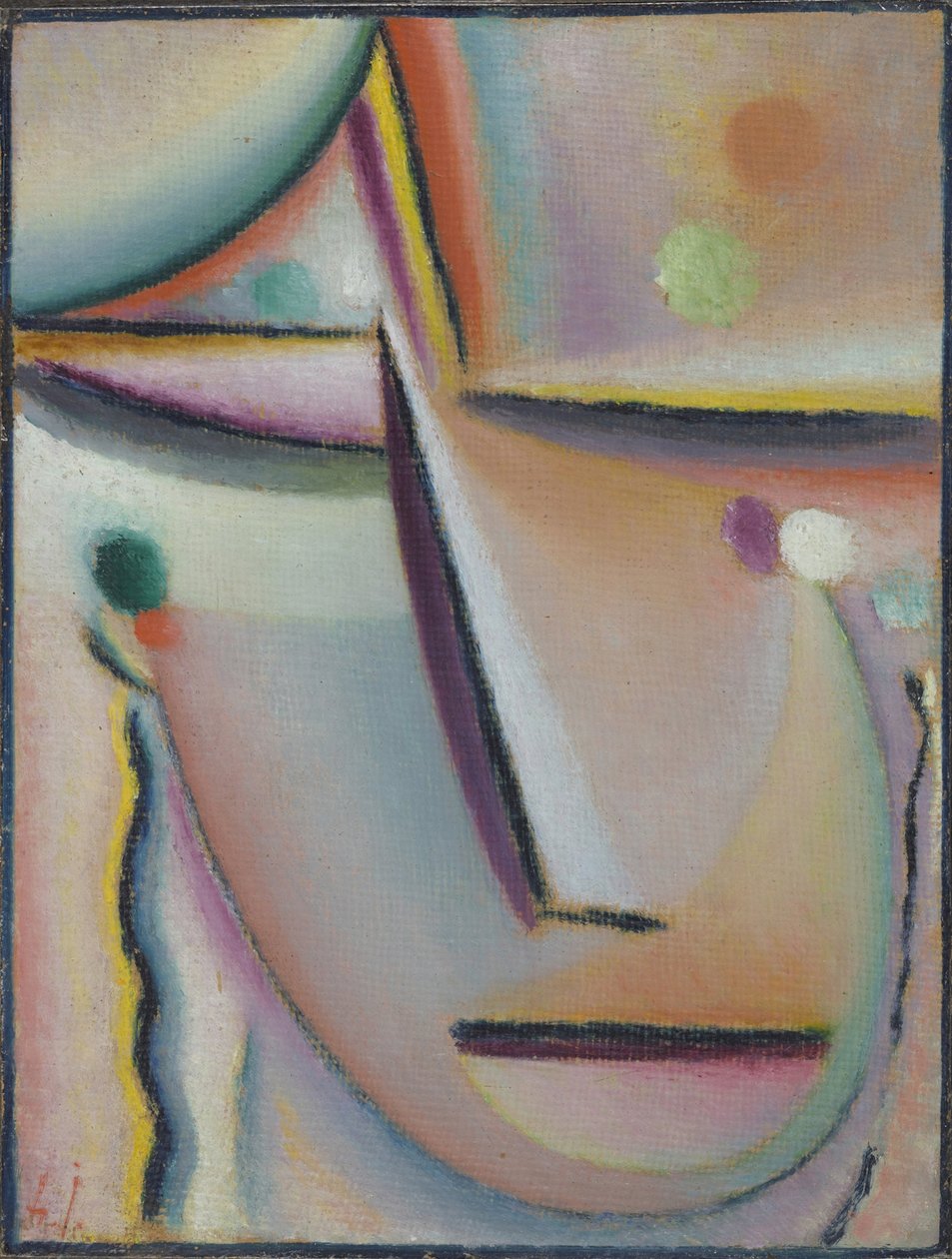 Meditasjon "Bønnen" av Alexej von Jawlensky