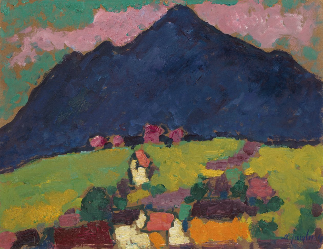 Murnau, 1910 av Alexej von Jawlensky