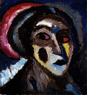 Portrett Klamm av Alexej von Jawlensky