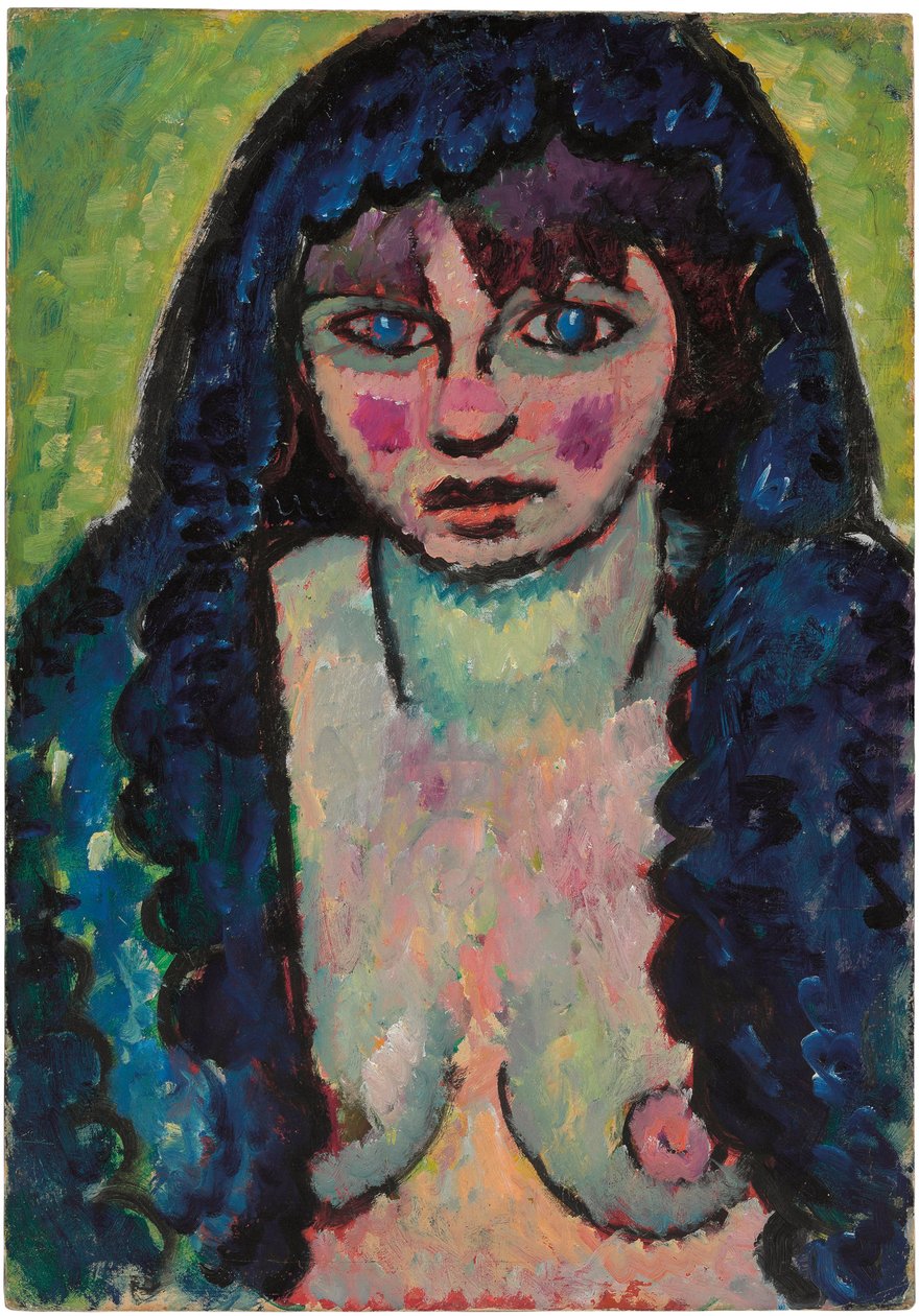 Portrett av en kvinne, ca. 1912 av Alexej von Jawlensky