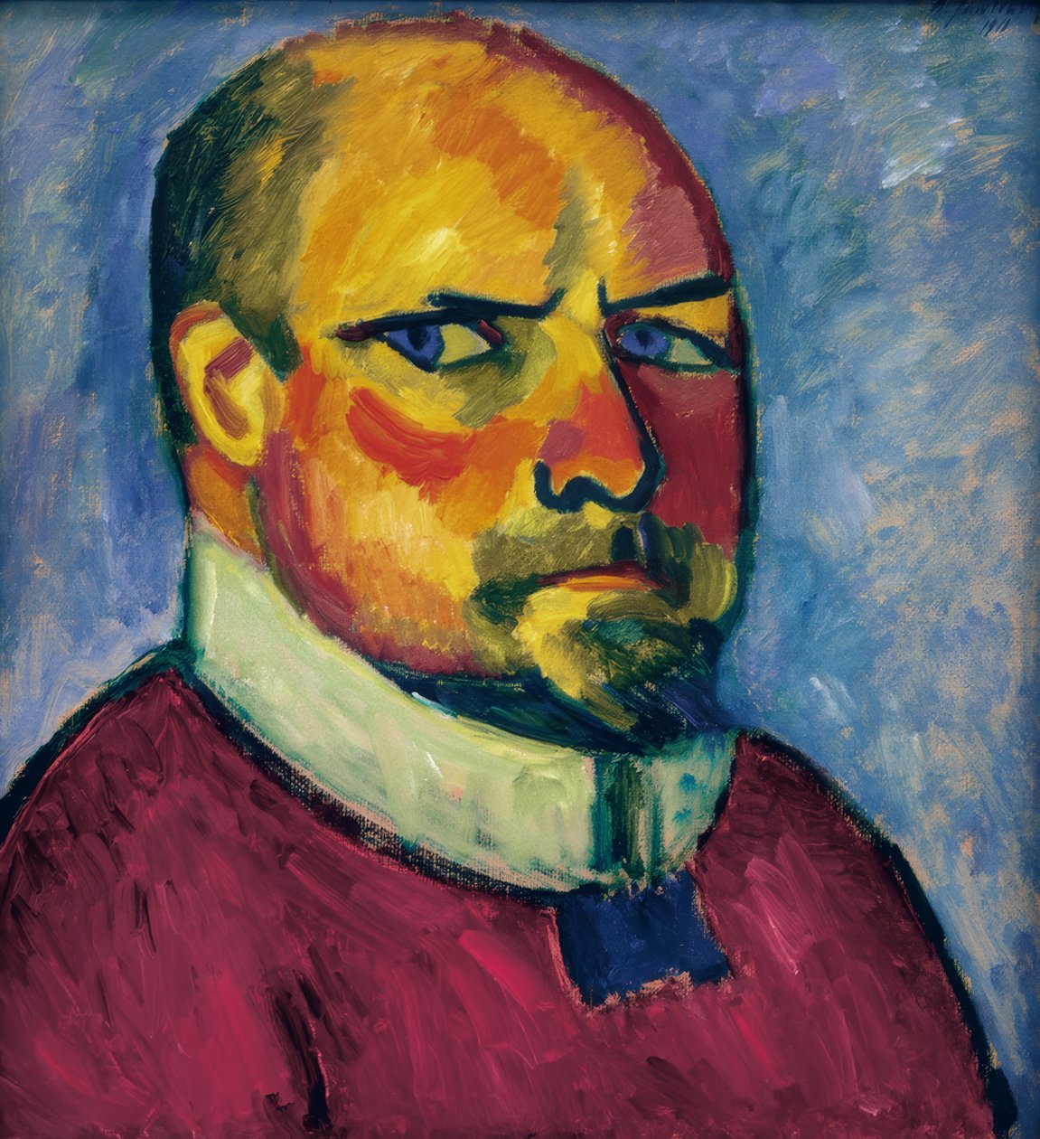Selvportrett av Alexej von Jawlensky