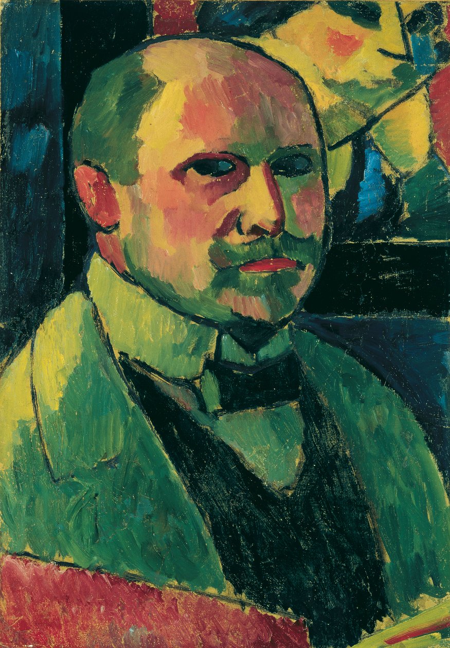selvportrett av Alexej von Jawlensky