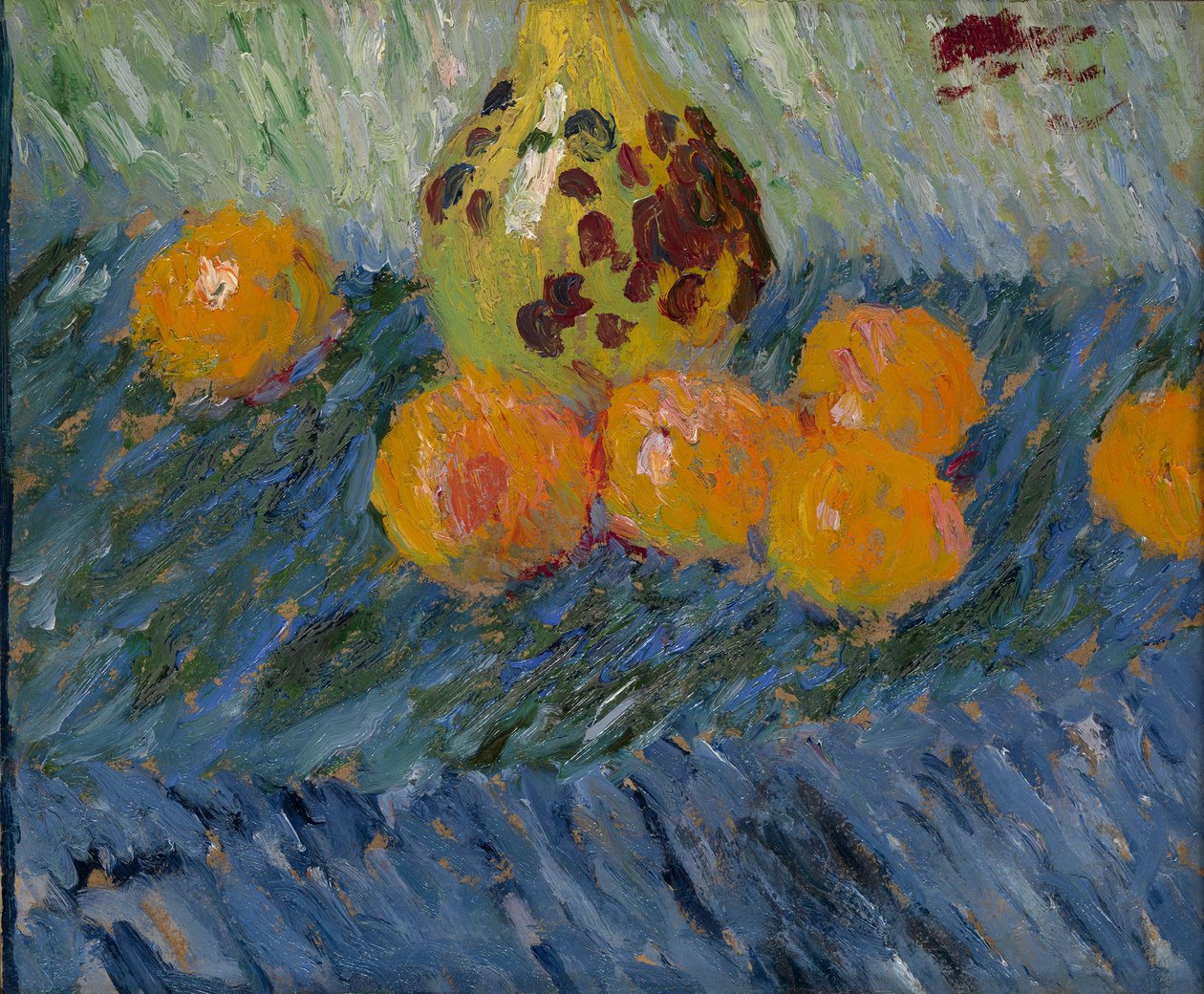 Stilleben med appelsiner av Alexej von Jawlensky