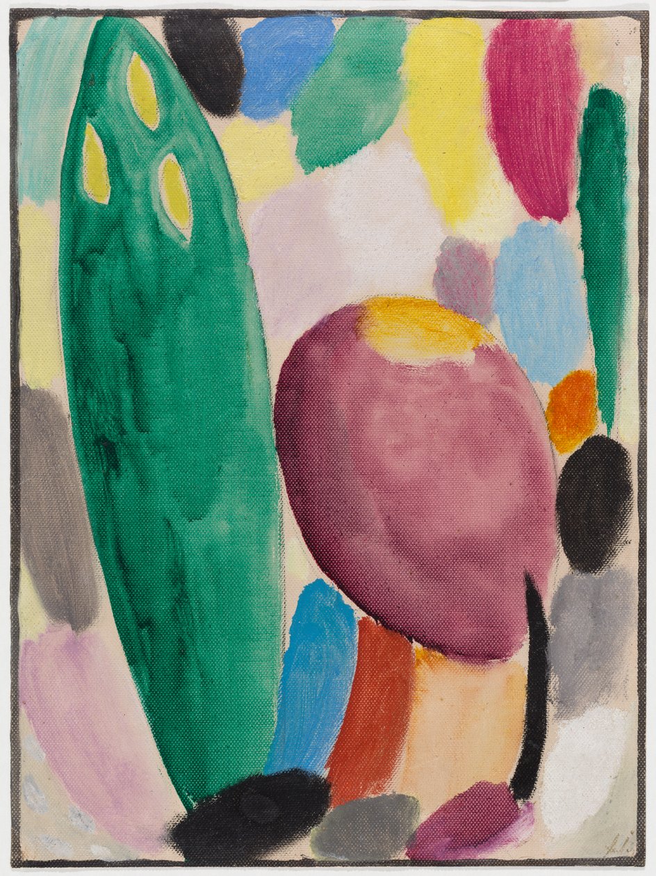 Variasjon (Trær) av Alexej von Jawlensky