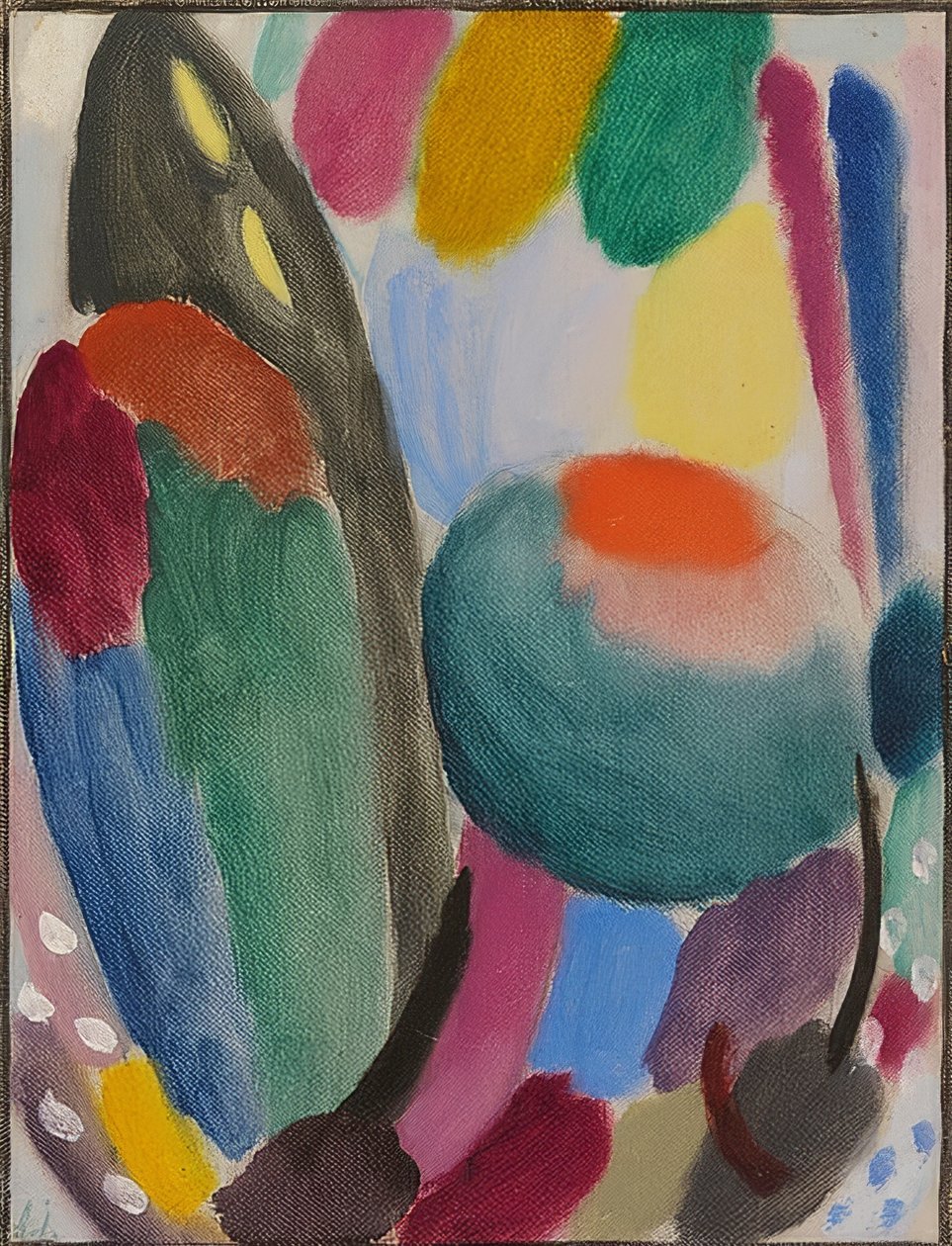 Variasjon: duft og friskhet (Holland). 1918 av Alexej von Jawlensky