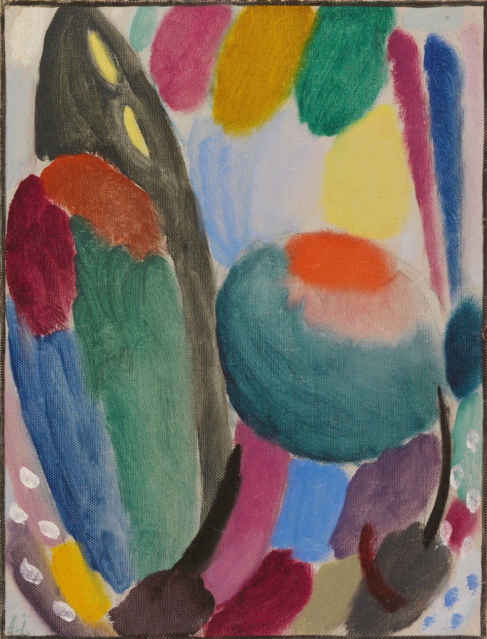 Variasjon: aroma og friskhet Holland, 1918. av Alexej von Jawlensky