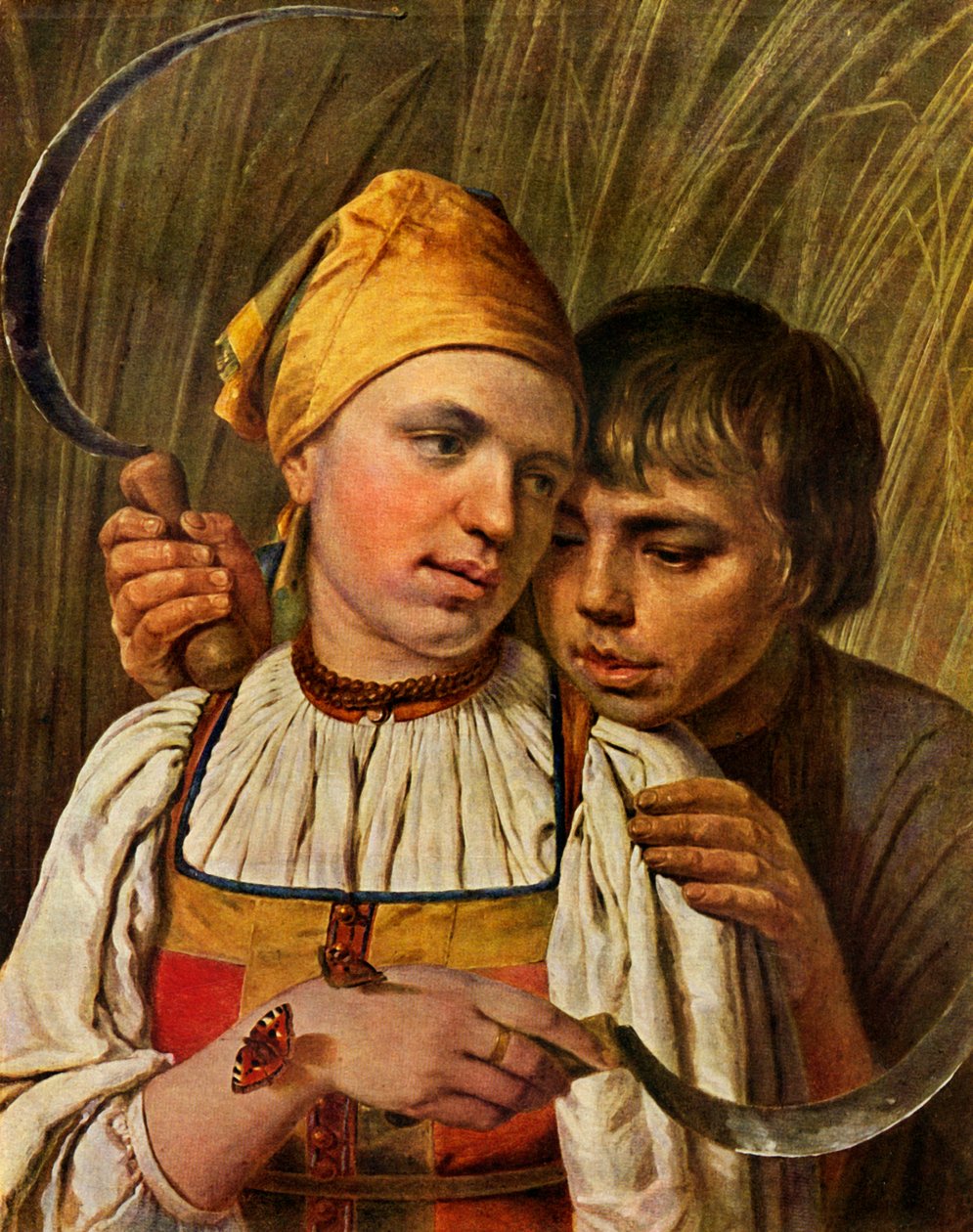 The Reapers, c1830, 1939. av Alexey Venetsianov